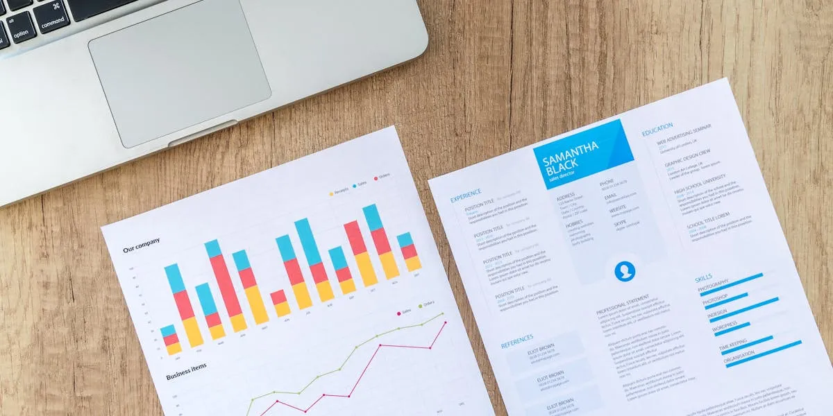 SEO Analyse Dashboard mit Suchmaschinen-Metriken